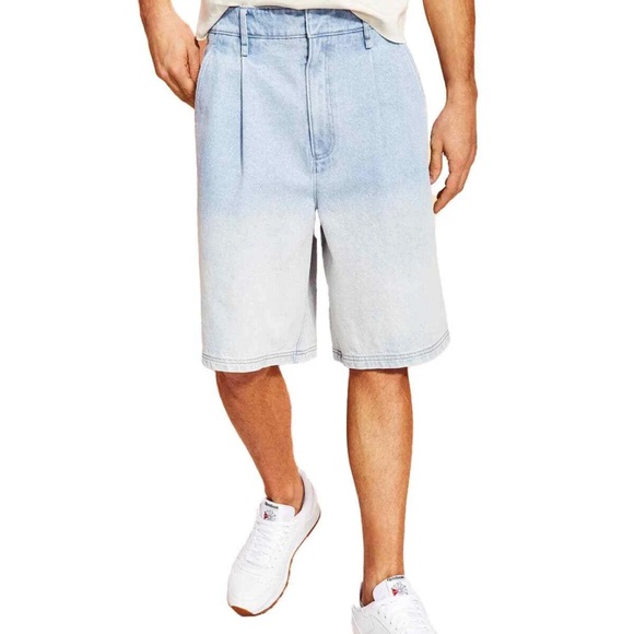 Royalty by Maluma Light Blue Denim shorts - Picture 4 of 11